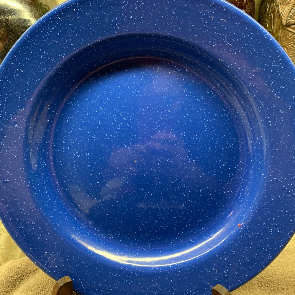 Vtg 3 piece Enamel Dishes Set - Picture 10 of 11